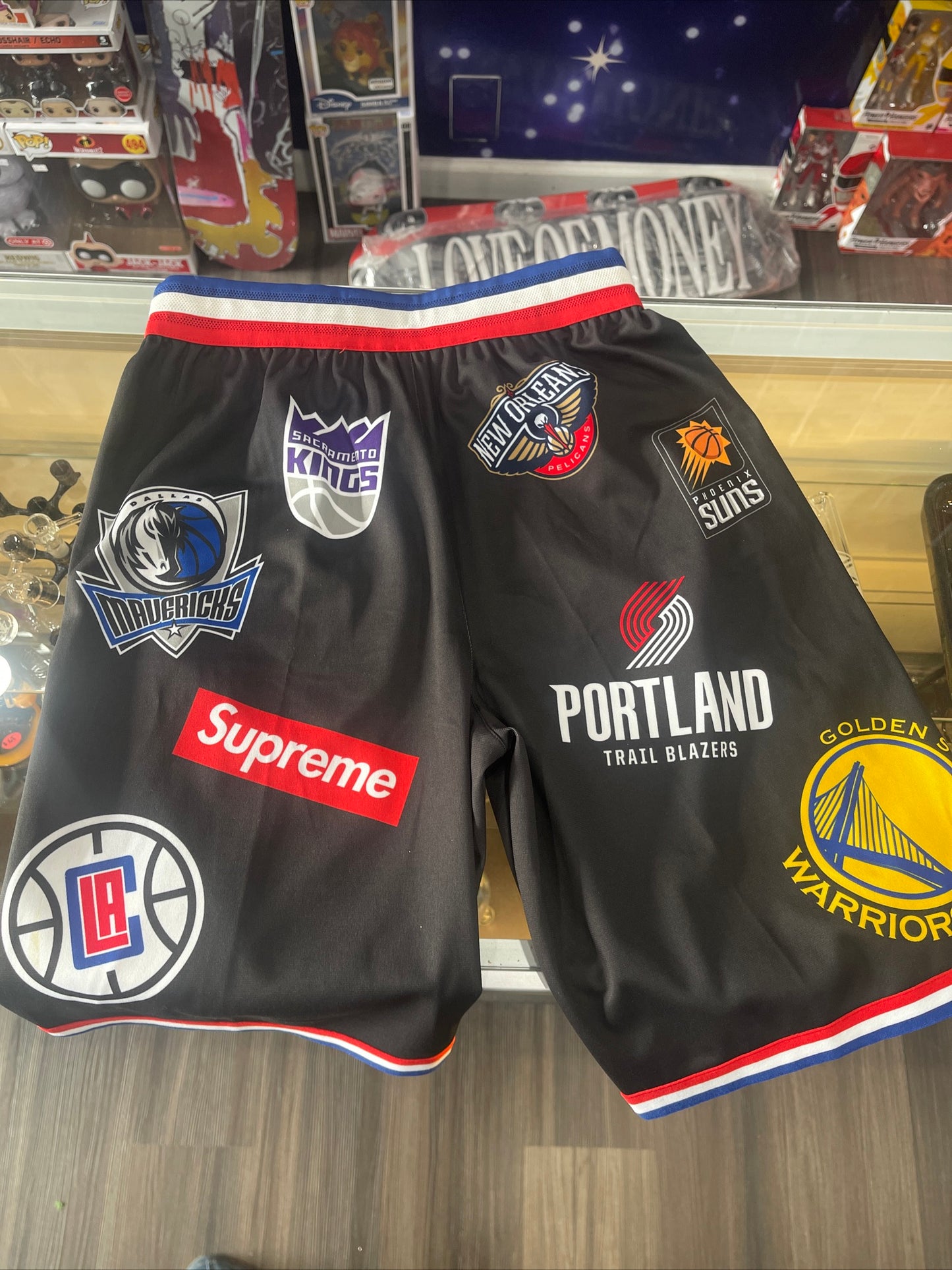 Supreme x Nike NBA Logo Shorts