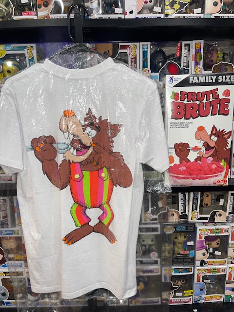 Kaws x General Mills Frute Brute T shirt and Cereal bundle