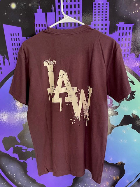Love Always Wins "LAW" logo t-shirt