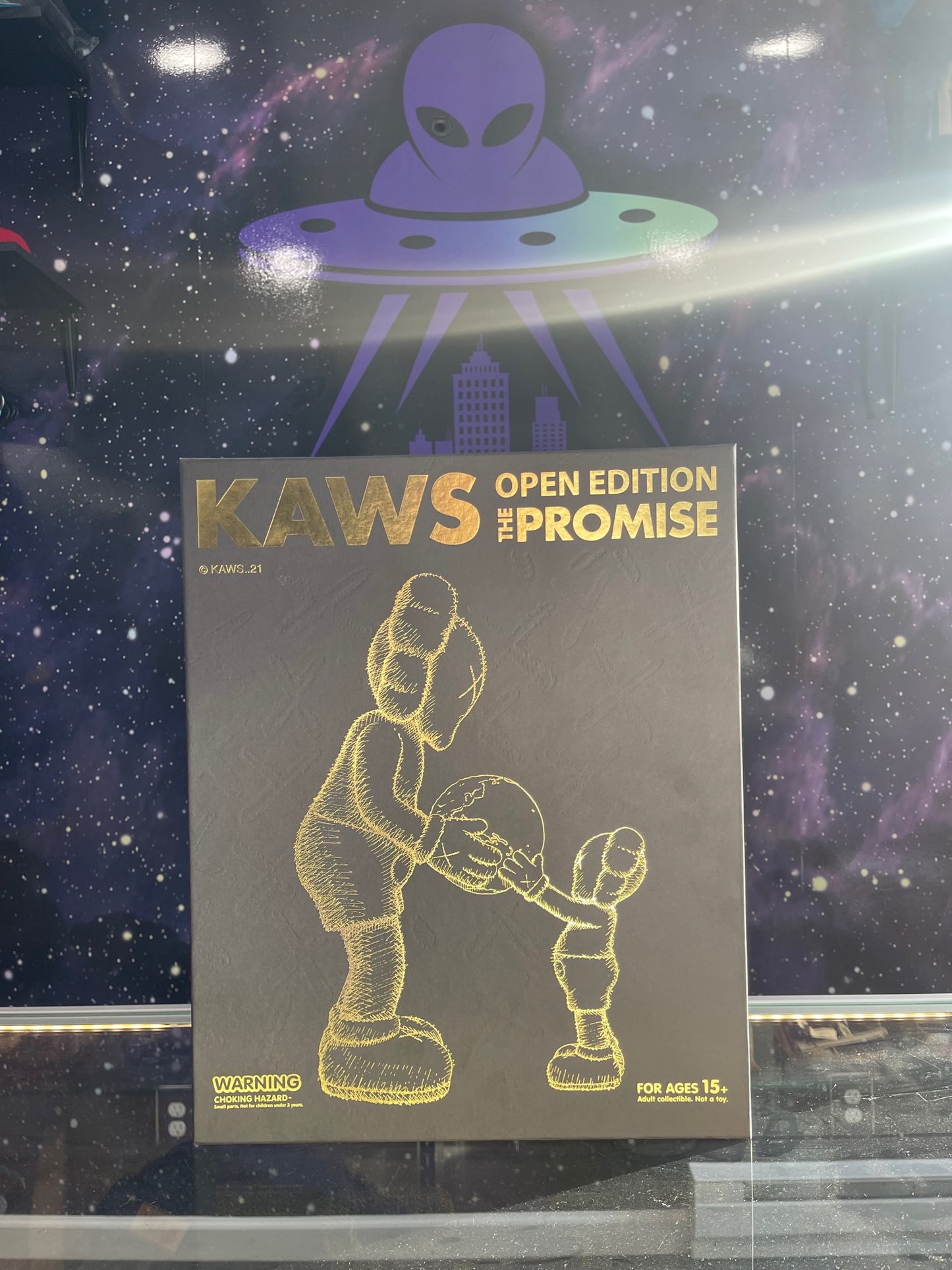 KAWS "The Promise" vinyl figure (black)
